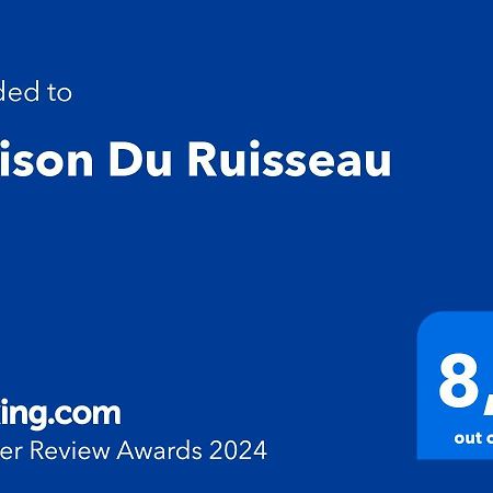 Maison Du Ruisseau Malaville Exteriör bild